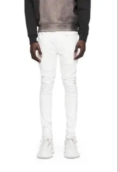 SLEENKER ホワイト スキニーパンツ