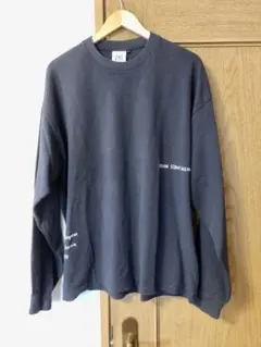 VISION STREET WEAR 長袖カットソー Ｌサイズ ダークグレー