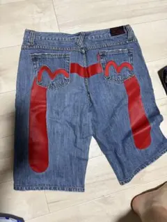 sana o様専用 EVISU デニム ショートパンツ 28のサムネイル