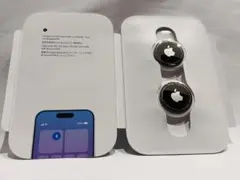 【極美品】Apple AirTag 本体 2個 アップル エアタグ