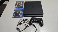 セ*ン様 PlayStation 4 本体 コントローラー ゲーム2本付き