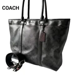 COACH　コーチ　シグネチャー　ビジネスバッグ　トートバッグ　メトロポリタンのサムネイル