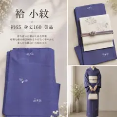イ*ョ様 美品　洗える着物　夏着物　裄66 S 単衣 薄物　とんぼ　白　小紋 イ*ョ様 美品 洗える着物 夏着物 裄66 S 単衣 薄物 とんぼ 白 小紋