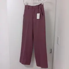 GRL ストレートパンツ XSサイズ ピンクのサムネイル