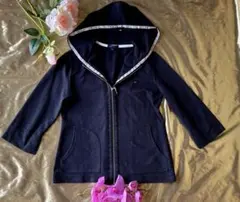 TOMMY HILFIGER ジップアップパーカー ブラックのサムネイル