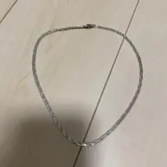 AVON ビンテージシルバー ツイストチェーン ネックレス