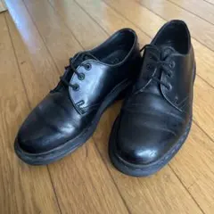 【ドクターマーチン 】UK5 3ホールシューズ 黒24cm