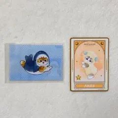 mofusand ノベルティ　ホログラムカード＆カードケース　サメにゃんのサムネイル