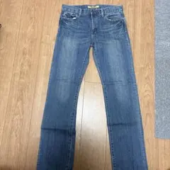 スリムフィットストレートデニムパンツ S-001