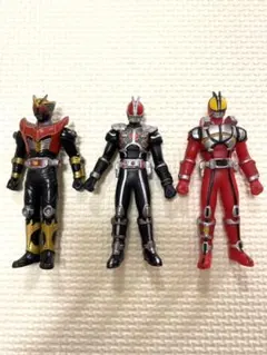 仮面ライダー555 ファイズ　龍騎　ソフビ　フィギュア　ゼンカイジャー　リバイス