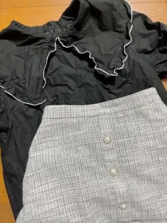 evelyn ブラウス スカート セット