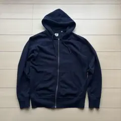 Olduniqlo UNIQLO ネイビー フルジップパーカー Mサイズ00s