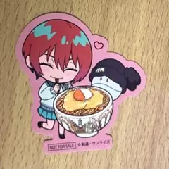 即購入可 すき家 ガンダム ジークアクス コラボ ステッカー マチュ