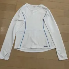 アシックス　長袖トレーニングシャツ　M
