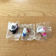 ハローキティ めじるしアクセサリー 3個セット