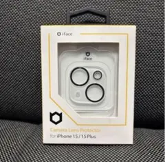 iFace iPhone 15/15 Plus レンズプロテクター カメラカバー