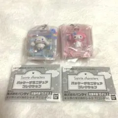 パッケージミニチュアコレクション シナモロール マイメロディ サンリオ