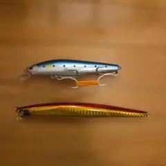 ミノー ルアー 2本セットのサムネイル