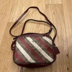 COACH 赤　ショルダーバッグ