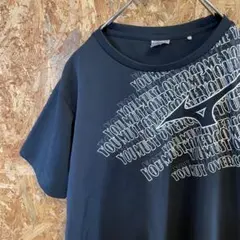AE10206 MIZUNO 半袖Tシャツ ブラック L ポス