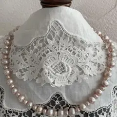 本真珠淡水パールネックレス　チョーカー