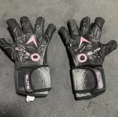 ELITE キーパーグローブ ブラック/ピンク