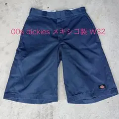 【00s】 dickies ハーフパンツ メキシコ製 W32