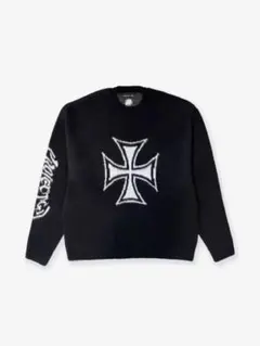 PHATRNK 新品 XLスウェット ブラック ビッグロゴ バックプリント レア 