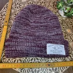 美品　ハレイワ HALEIWA HAPPY MARKET ニット帽のサムネイル
