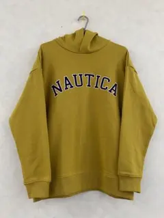 NAUTICA パーカー サイズXL レディース ノーティカ マスタード