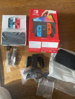 本日発送！！Nintendo Switch 有機ELモデル ネオンブルー/レッド