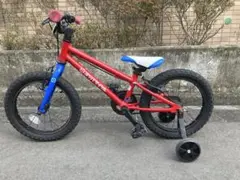 ヨツバサイクル 16インチ レッド 【手渡し 東京都】 - メルカリ