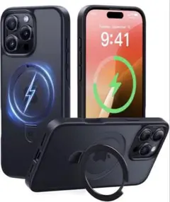 CASEKOO iPhone 16 Pro Max 用 ケース（ブラック）