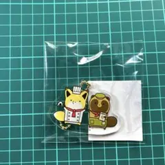 タヌキとキツネ　カフェ　アクリルキーホルダーのサムネイル