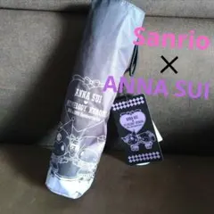 新品タグ付き！ANNA SUI MY MELODY KUROMI 晴雨兼用傘のサムネイル