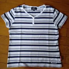MICHIKO LONDON JEANS ストライプTシャツ Mのサムネイル