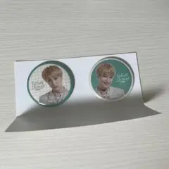 EBiDAN くじ 缶バッジ2個セット さくらしめじ 田中雅功