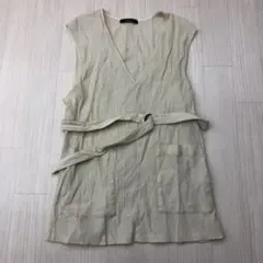 w closet ノースリーブチュニック クリーム色　フリーサイズのサムネイル