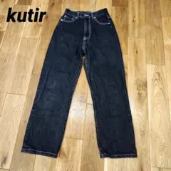 kutir　クティール ブラック デニム　Sサイズのサムネイル