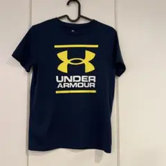 UNDER ARMOUR Tシャツ ネイビー YLGサイズのサムネイル