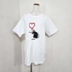 URBAN RESEARCH BRANDALISED バンクシー Tシャツ 白のサムネイル