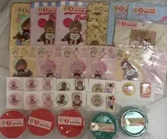 ゆ*う様 モンチッチエンタメくじ アクリルキーホルダー賞 ハンカチ賞 缶バッジ