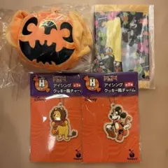 ディズニー Happyくじ ハロウィン ぬいぐるみポーチ