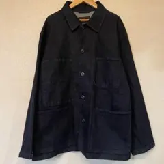 ユニクロ ユーティリティジャケット M デニム カバーオール U 456744