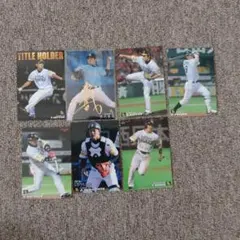 ソフトバンクホークス　プロ野球チップスカード　セット