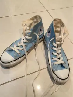 CONVERSE ALL STAR 水色 ハイカットスニーカー