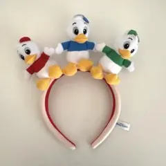 ディズニーカチューシャ　ヒューイ・デューイ・ルーイ