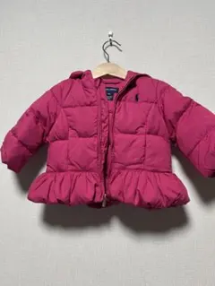 訳あり‼️ Ralph Lauren 9M ピンク ダウンコート