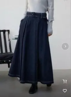 AZUL BY MOUSSY デニムロングスカート Mサイズのサムネイル