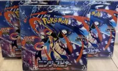 ポケモンカードゲーム ニンジャスピナー　シュリンク付　3BOX